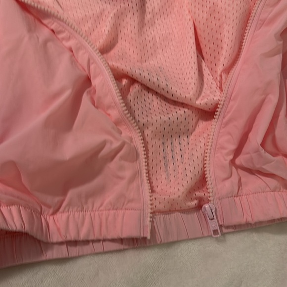 Victoria’s Secret Pink Aviator Style Jacket Windbreaker Medium - Picture 11 of 13